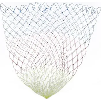 Rybářská síť Skládací nylonová rybářská síť 50 x 50 cm Hloubka 65 cm Barevná síť s kosočtvercovými oky Past na ryby Krevety Raky Živá návnada