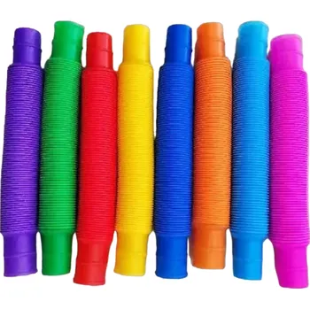 ostatní stavebnice Stavebnice natahovací trubičky 8 ks