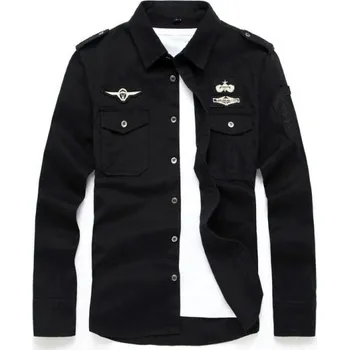 Pánská košile Pánská košile F652 černá L