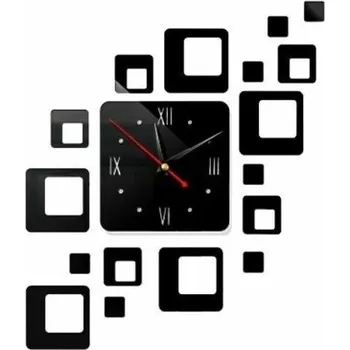 Hodiny Nástěnné samolepící hodiny G2074 1