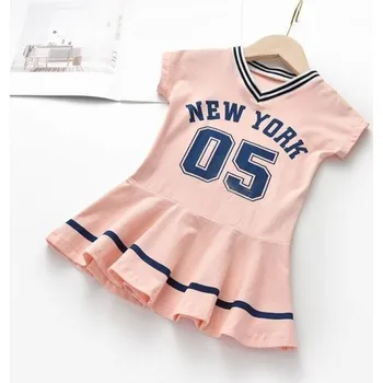 Dívčí šaty Dívčí šaty N432 světle růžová 3