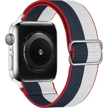 Příslušenství k chytrým hodinkám Nylonový řemínek pro Apple Watch s vlajkou Ruska 38 mm / 40 mm / 41 mm T870