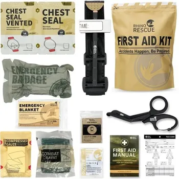 Dávkovač léků Záchranná traumatologická lékařská sada 13 ks První pomoc při úrazech a krvácení Profesionální zdravotnická souprava