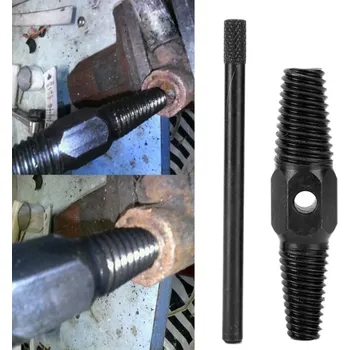 Kladivo Extraktor šroubů z trubek 1/2" 3/4" Nástroj na odstranění zlomených šroubů Uhlíková ocel Oprava závitů Instalace vodovodního potrubí