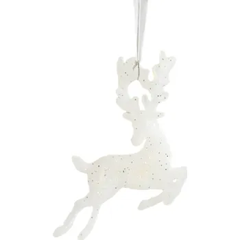 Vánoční dekorace Vánoční jelen k zavěšení 6