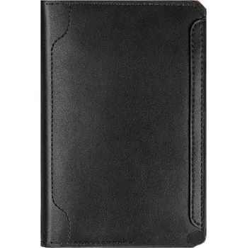 Ledvinka Kožené cestovní pouzdro na doklady T998 černá