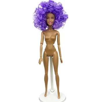 Panenka Panenka s barevnými vlasy 31 cm fialová
