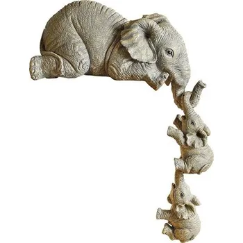 Soška sloni v nesnázích 3 ks