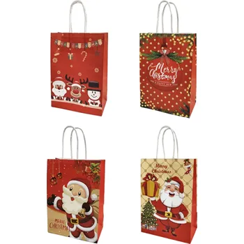 Dárková taška Vánoční dárková taška 21 x 15 x 8 cm 4 ks Z337 1