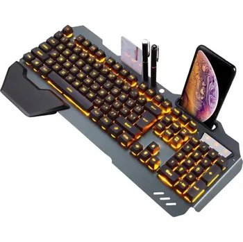 Klávesnice Podsvícená klávesnice s držáky