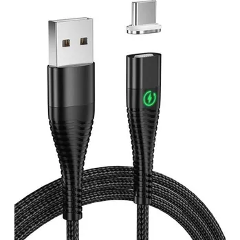 Datový kabel Magnetický datový USB kabel K556 černá 2