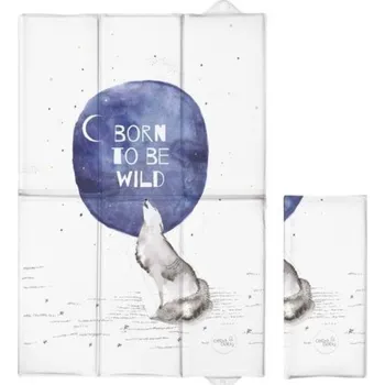 Přebalovací podložka Podložka přebalovací cestovní PVC - ÚPLNĚK bílá - Ceba