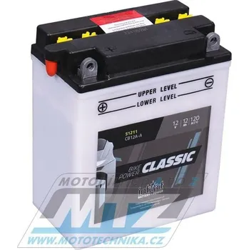 Baterie (akumulátor motocyklový) YB12A-A (12V-12Ah) B-YB12BAA