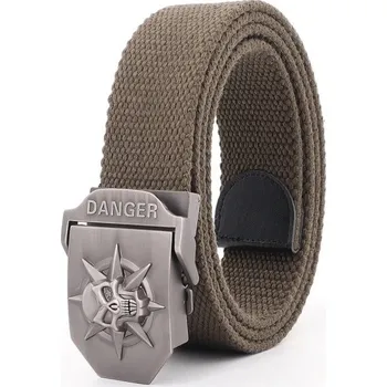 Opasek Látkový pásek s lebkou 160 cm 14