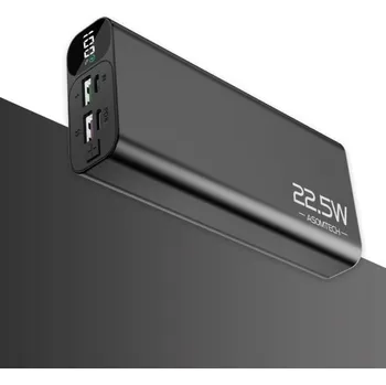 Powerbanka Powerbanka s displejem 20 000 mAh J80 černá