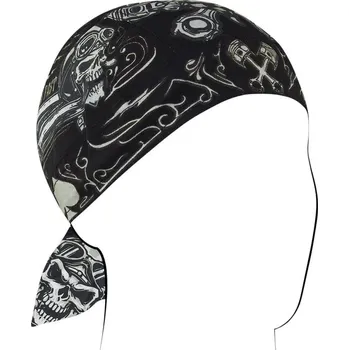 Kukla FLYDANNA COTN MOTORKÁŘSKÁ LEBKA Z712