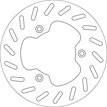 Brzda pro motocykl brzdový kotouč, NEWFREN DERBI Senda 50 R 2000-2002