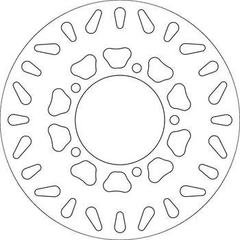 Brzda pro motocykl brzdový kotouč, NEWFREN DF4099A