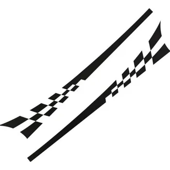 Samolepicí dekorace na vozidlo Samolepky na auto závodní pruhy 2 ks 11