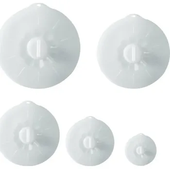 Termobox Sada silikonových poklic 5 ks bílá