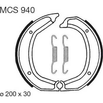 Motodíl Brzdové čelisti LUCAS MCS 940 MCS 940