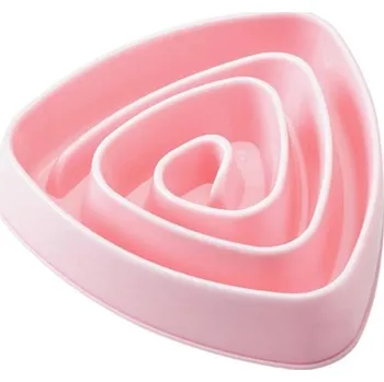 Miska pro psa Miska proti hltání C743 světle růžová