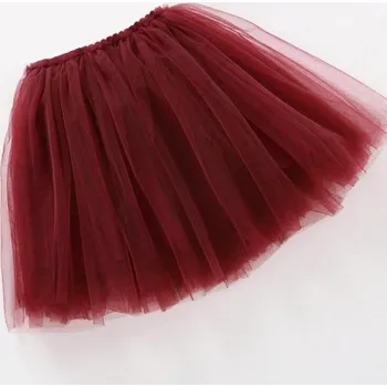 Dívčí sukně Dívčí sukně L1059 vínová 10