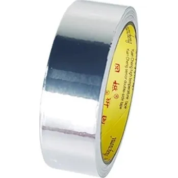 Lepicí páska Hliníková lepicí páska 10 m x 28 mm Odolná tepelná izolace Voděodolná Silná přilnavost Pro opravy potrubí topení ventilačních systémů