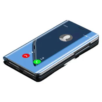 Pouzdro na mobilní telefon Zrcadlové pouzdro na Huawei Mate 30 modrá