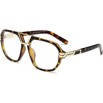 Sluneční brýle Pánské sluneční brýle E2266 leopardí