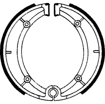 Auto-moto Brzdové čelisti FERODO 225129173 225129173