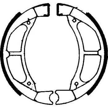 Auto-moto Brzdové čelisti FERODO 225129064 225129064