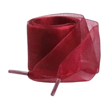 Tkaničky do bot Ploché hedvábné tkaničky do bot 120x4 cm Šifonová příze Elegantní široké tkaničky Boty Dekorace Módní doplněk Stylové šněrování DIY vínová