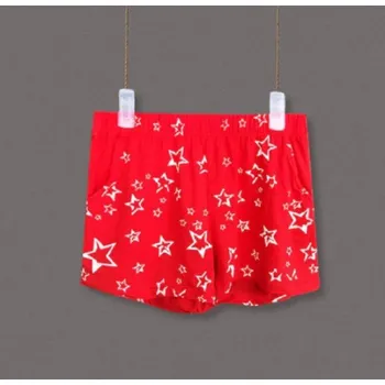 Pánské kraťasy s hvězdami červená M