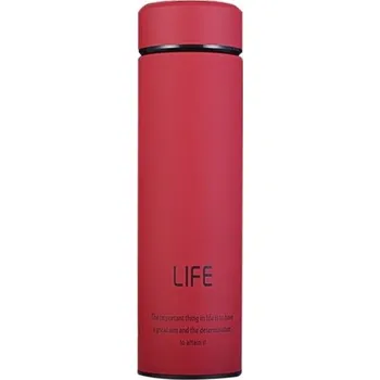 Termoska Termoska s nápisem červená