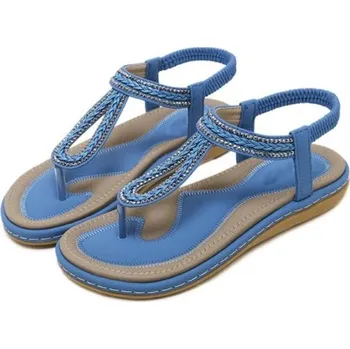 Dámské sandále Moderní dámské sandály modrá 40