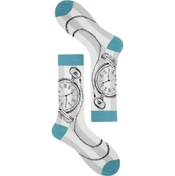 Pánské ponožky - Hodinky šedá