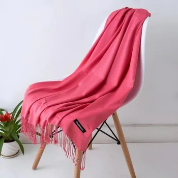 Šála Stylová unisex kašmírová šála - 7 odstínů růžové 5