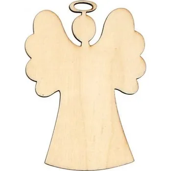 Vánoce Vánoční dřevěné ozdoby 10 ks 2