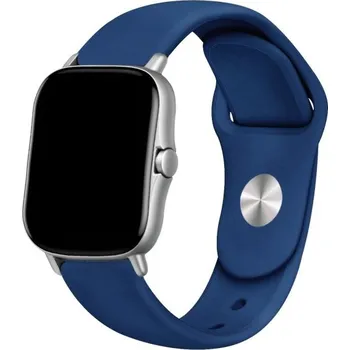 Příslušenství k chytrým hodinkám Silikonový řemínek pro Amazfit GTS 3 tmavě modrá