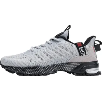 Pánské tenisky Pánské běžecké boty Protiskluzová podrážka Pánské tenisky na sport Prodyšné Měkké šedá 46