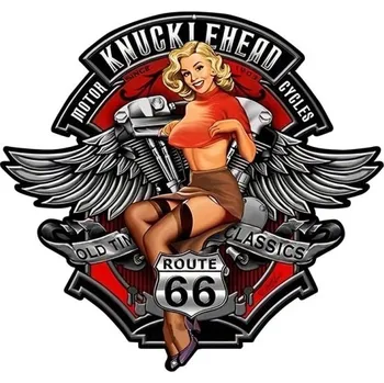 Samolepicí dekorace na vozidlo Vintage samolepka na auto B462