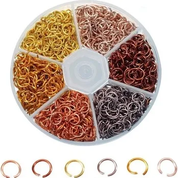 Lakované spojovací kroužky 1080 ks 3