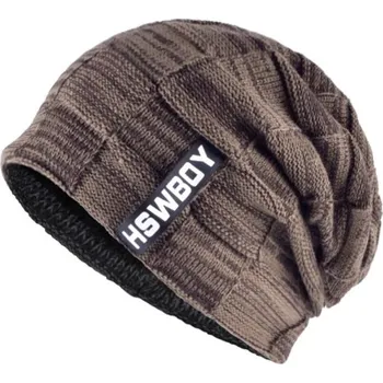 Čepice Pánská stylová čepice J943 hnědá