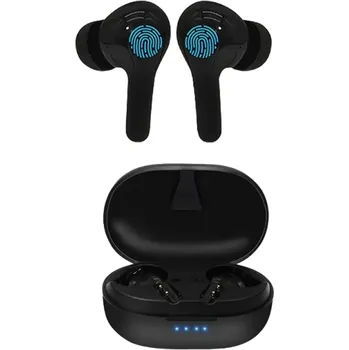 Sluchátka Bezdrátová bluetooth sluchátka s mikrofonem a funkcí potlačení okolního hluku Funkce Hands-free Bezdrátová sluchátka&nbsp; s nabíjecím pouzdrem pro Android a IOS