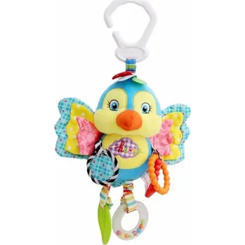 Hračka pro nejmenší Dětské závěsné chrastítko J595 ptáček