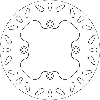 Brzda pro motocykl brzdový kotouč, NEWFREN HONDA FJS 600 Silver Wing (ABS) 2002-2006