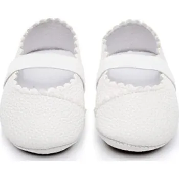 Dívčí bačkory Dívčí capáčky Layla bílá 12-18 měsíců