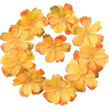 umělá květina Umělé květy na dekoraci 30 ks Sada umělých květin Dekorační květy oranžová
