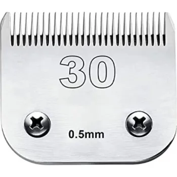 Kosmetika pro psa Náhradní střihací hlavice pro strojky Andis, Oster, Wahl, Heiniger a Conair Profesionální ocelová střihací hlavice na stříhání zvířat 0,5 mm Model 30